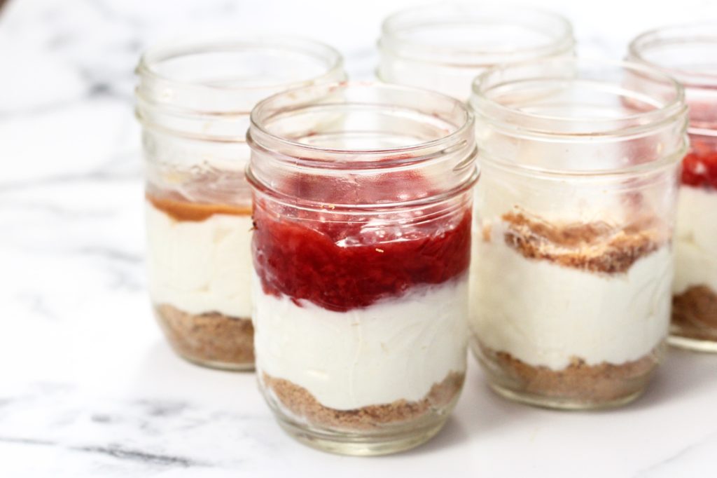 Image of skinnier cheesecake jars